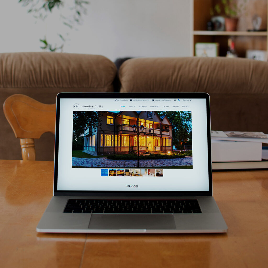 apart hotel website development